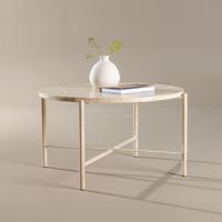 Nohr Ronde Salontafel 'Arnita' Mactan steen, 70cm - thumbnail
