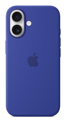 Apple Silicone MagSafe Hoesje iPhone 16 Ultramarine - thumbnail