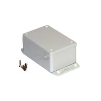 Hammond Electronics 1591LF2SGY Universele behuizing 85 x 56 x 39 ABS Grijs 1 stuk(s) - thumbnail