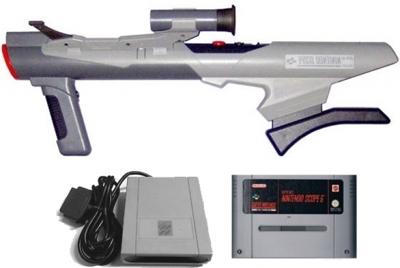 Nintendo Super Scope (Gun) + Nintendo Scope 6 (boxed)