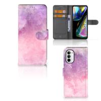 Hoesje Motorola Moto G52 | Moto G82 Pink Purple Paint - thumbnail
