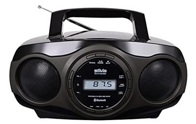 Silva Schneider MPC 17.7 BT Radio/CD-speler VHF (FM) CD, AUX, Bluetooth, USB Zwart, Grijs Silva Schneider MPC 17.7 BT Radio/CD-speler VHF (FM) CD, AUX, Bluetooth, USB Zwart, Grijs