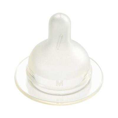Difrax Flesspeen soft breed medium 2 Stuks