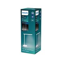 Philips LED Tilpa DSK212 PT 8719514443839 Tafellamp met accu LED 5 W Wit - thumbnail