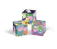 Clementoni blokpuzzel peppa pig, 6st. - thumbnail