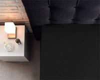 Dreamhouse Splittopper Katoen Hoeslaken Zwart 180 x 200 - thumbnail
