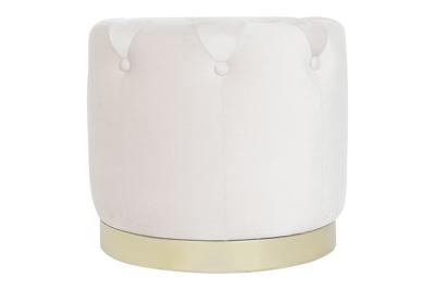 Voetensteun DKD Home Decor Roze Gouden Hout MDF Fluweel 60 x 60 x 54 cm (3 Stuks)