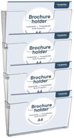 Europel wandfolderhouder, 4 x ft A4, landscape - thumbnail