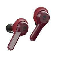 Skullcandy Indy True-draadloze hoofdtelefoon met bluetooth-microfoon, zweet-, water- en stofbestendig (IP55), 16 uur batterijduur, Moab/Red - thumbnail