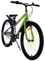 Volare 24 inch fiets rockey 3v remnaaf groen/grijs 42414 - thumbnail