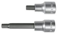 Promat/Tecwerk Dopsleutelbit | 1/2 inch binnen-6-kant | sleutelwijdte 10 mm | lengte 55 mm - 4000821359 - thumbnail