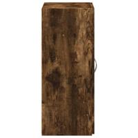Archiefkast 60x32x77,5 cm bewerkt hout gerookt eikenkleurig - thumbnail