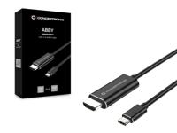 Conceptronic ABBY04B video kabel adapter 2 m USB Type-C HDMI - thumbnail