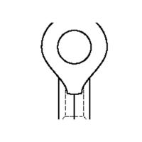 Molex 190690045 Ringkabelschoen 1 stuk(s) Bulk - thumbnail