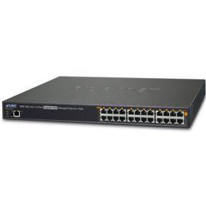 Planet 802.3at PoE injector hub 12-poorts Gigabit IEEE 10/100/1000Mbps 100-240V AC 50/60