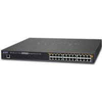 Planet 802.3at PoE injector hub 12-poorts Gigabit IEEE 10/100/1000Mbps 100-240V AC 50/60 - thumbnail