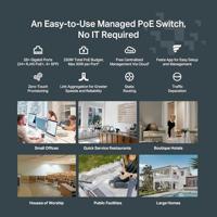 TP-Link Festa FS328GP L2/L2+ Gigabit Ethernet (10/100/1000) Power over Ethernet (PoE) - thumbnail