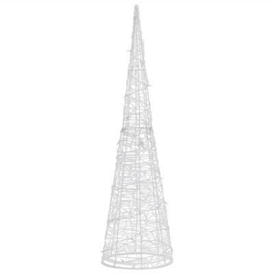 VidaXL Lichtkegel decoratief led koudwit 90 cm acryl