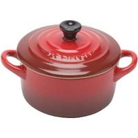 LE CREUSET - Aardewerk - Mini braadpan 10cm Kersenrood - thumbnail