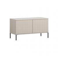 WOOOD TV-meubel 'New Gravure' Grenenhout, 100cm, kleur Dust - thumbnail