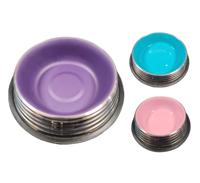 Nobleza Voerbak voor hond en kat - RVS design - Anti slip - Maat S - thumbnail