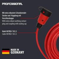 Brennenstuhl Professional Verlengkabel | VQ 2100 | IP44 | 25m | rood | H07BQ-F 3G1,5 - 9161250210 - thumbnail