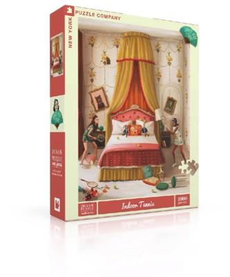 New York Puzzle Company Indoor Tennis - 1000 stukjes