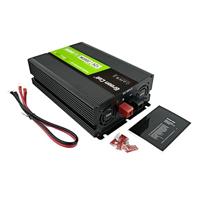 Green Cell Przetwornica napicia PowerInverter LCD 12 V 2000W/40000W Przetwornica samochodowa z wywietlaczem - czysty sinus netvoeding & inverter Auto Zwart - thumbnail
