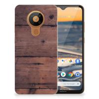 Nokia 5.3 | Bumper Hoesje | Old Wood - thumbnail