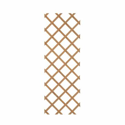 Nature tuinlatwerk 100x300 cm hout bruin