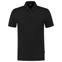 Tricorp Casual 201701 Rewear unisex poloshirt Zwart M - thumbnail