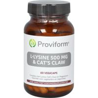 Proviform L-Lysine 500mg & Cat's Claw Vegicaps - thumbnail