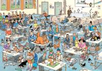 Jumbo Jan van haasteren legpuzzel - de kattenshow, 2000st. - thumbnail