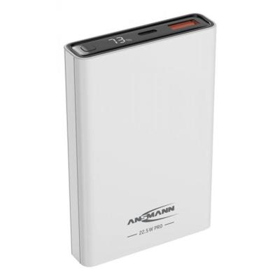 Ansmann PB222PD Powerbank 10000 mAh LiPo USB-A, USB-C Wit