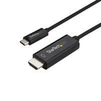 Adapter USB-C naar HDMI Startech CDP2HD3MBNL Zwart 3 m - thumbnail
