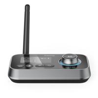 Hama Link.it Duo Bluetooth Adapter Zilver/Zwart - thumbnail