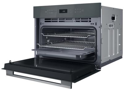 Whirlpool WCW7O7HTSSG Inbouw oven met magnetron Grijs