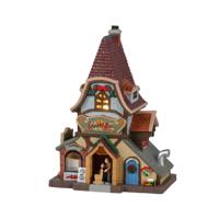 Edward bros. fine woodworking b/o led Kersthuisje LEMAX - Lemax - thumbnail