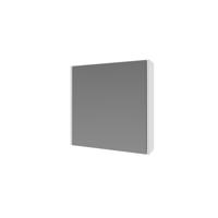 Spiegelkast Proline Comfort Met Houten Deur 60x14x60 cm Ice White - thumbnail