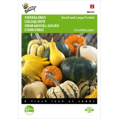 Cucurbita, Sierkalebas klein- en groot gemengd
