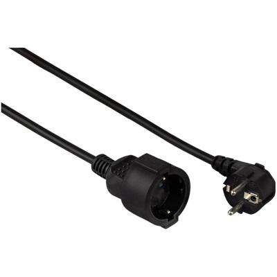 Hama Verlengsnoer Pro 2 m Kabel Zwart Hama Verlengsnoer Pro 2 m Kabel Zwart