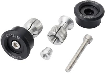 DAYTONA adapter stuureinde universal voor "d-mirror". handlebar adapter uni day sw d 19-22.5mm