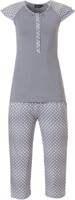 Grijze zomer pyjama Pastunette - thumbnail