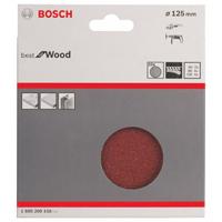 Bosch Accessories 1609200158 Schuurpapier voor schuurschijf Ongeperforeerd Korrelgrootte (num) 40, 80, 120 (Ø) 125 mm 1 set(s) - thumbnail