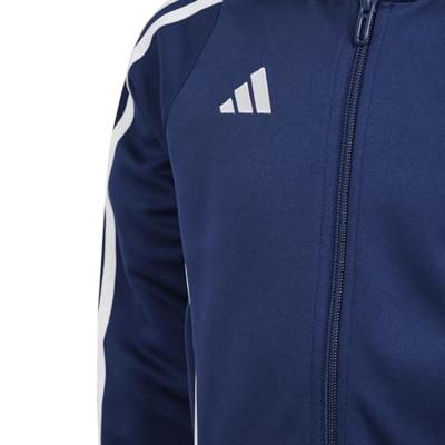 adidas Tiro 24 Trainingsjack Kids Donkerblauw Wit adidas Tiro 24 Trainingsjack Kids Donkerblauw Wit