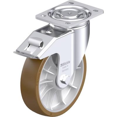 Blickle LH-ALB 202K-FI Plaatstalen zwenkwiel Wieldiameter: 200 mm Draagvermogen (max.): 900 kg 1 stuk(s)