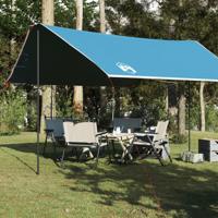 VidaXL Kampeerluifel waterdicht 430x380x210 cm blauw - thumbnail