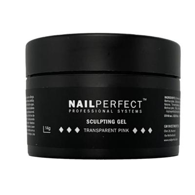 NailPerfect Gel LED/UV Sculpting Gel Transparant Pink 14gr NailPerfect Gel LED/UV Sculpting Gel Transparant Pink 14gr