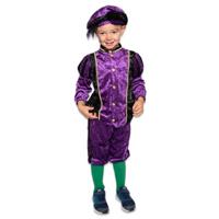 Pietenpak Rufo Paars/Zwart Kind - thumbnail