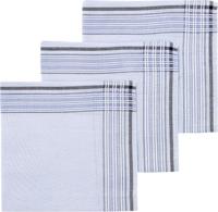 HEMA Zakdoeken blauw 40x40 - 3 stuks (blauw) - thumbnail